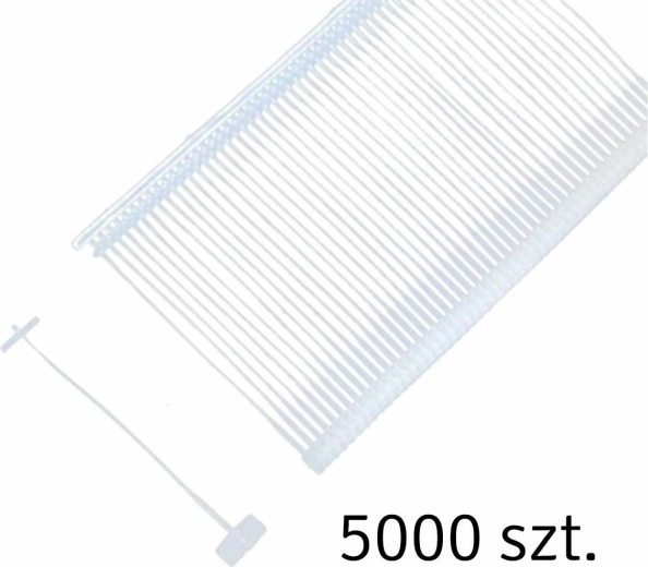 Uniwersalne plastikowe etykiety igłowe 35 mm do metkownicy AG163