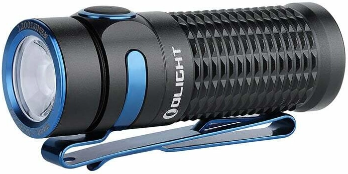 Olight Baton 3 Premium Edition czarna – latarka kieszonkowa z bezprzewodowym etui ładującym