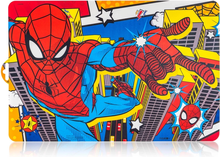 Plastowa dziecięca podkładka Spiderman 43 × 28 cm