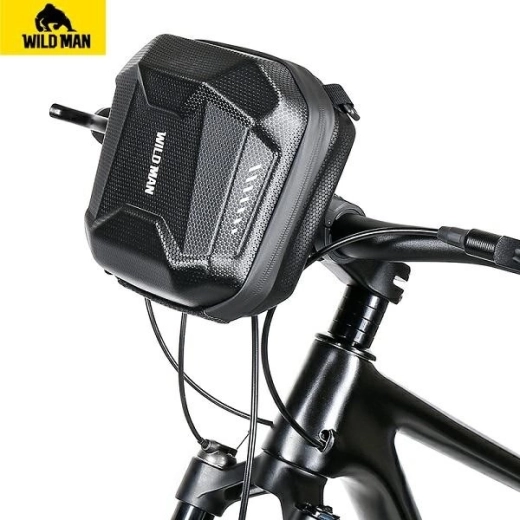Wildman E18 przednia torba rowerowa 3 l czarna