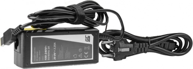 Zasilacz Green Cell Pro 65W 20V 3,25A do Lenovo z wtykiem Slim Tip