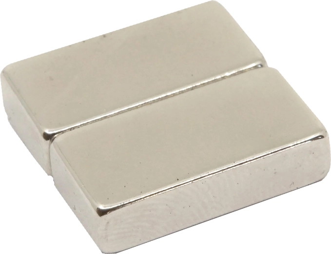 Magnes neodymowy prostopadłościenny 20 × 10 × 5 mm (2 szt.)