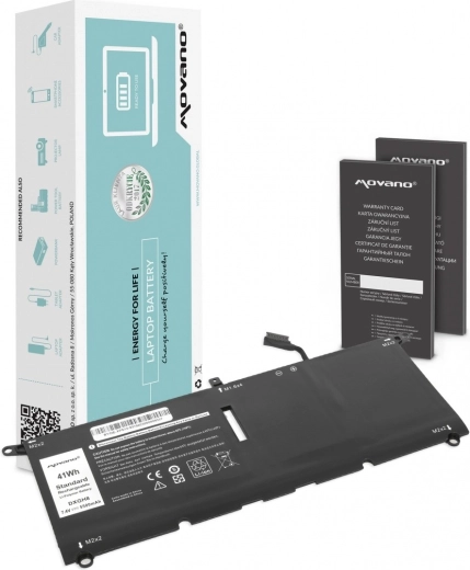 Movano bateria do notebooka Dell XPS 13 9370/9380 (DXGH8, G8VCF) 5500 mAh 41 Wh