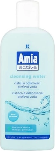 Amia Active oczyszczająca i demakijażowa woda do twarzy 200 ml