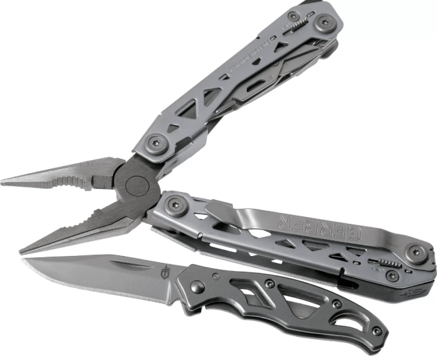 Gerber Suspension NXT i Paraframe Mini – zestaw multitoola i noża kieszonkowego (15 funkcji)