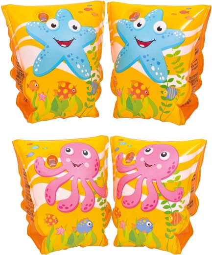 Dziecięce dmuchane rękawki 23 × 14 cm – mix motywów