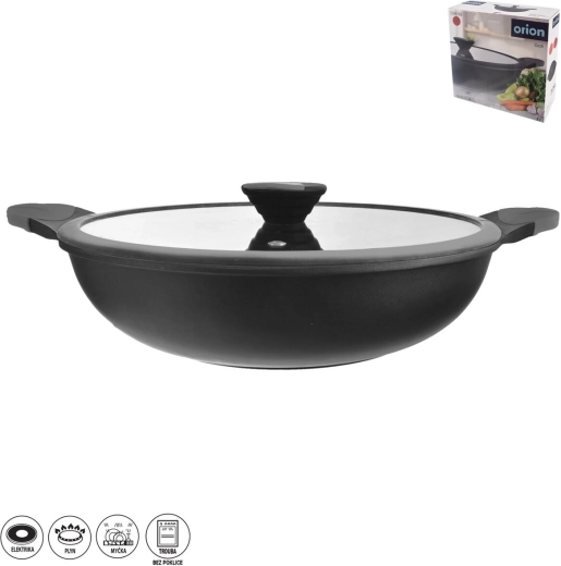 Kastrol Gali 5 l ze szklaną pokrywką