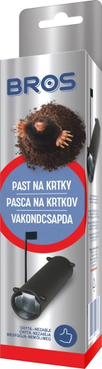Pułapka na krety z sygnalizacją BROS