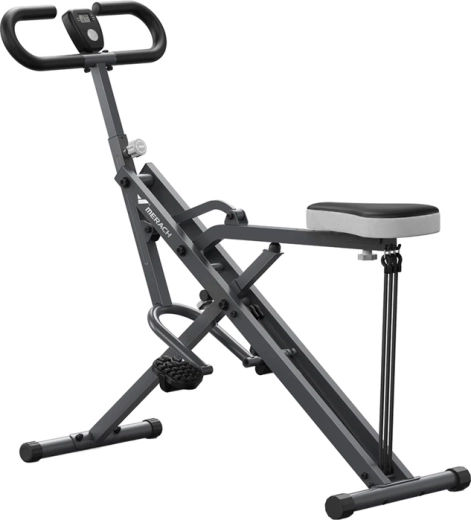 Merach maszyna do przysiadów z regulowanym nachyleniem i oporem