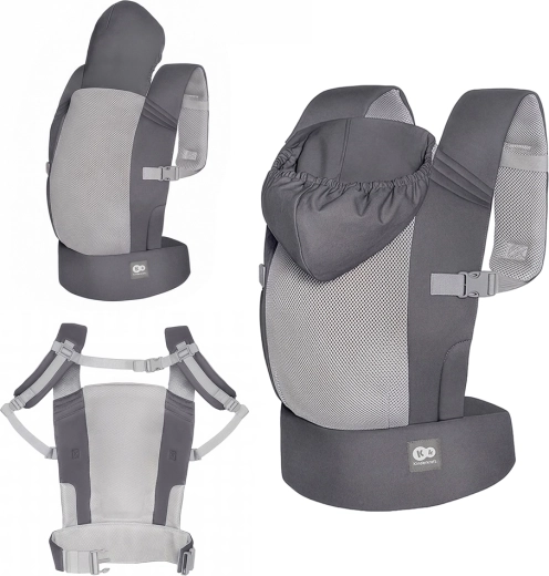 Ergonomiczne nosidło Kinderkraft Carrybee grey
