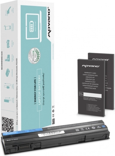 Movano Standard bateria do laptopa Dell T54FJ 4400 mAh (49 Wh)