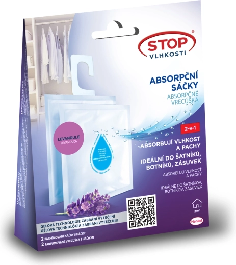 Ceresit Stop wilgoci woreczki absorpcyjne relax lawenda 2×50 g
