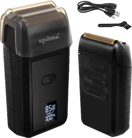 Elektryczna golarka SOULIMA z wyświetlaczem LED i USB‑C