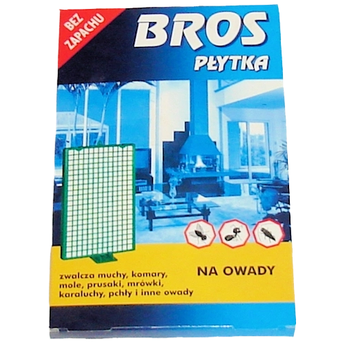 Bros płytka przeciw owadom z praletryną