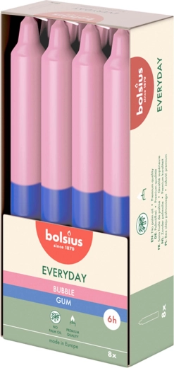 Zapachowa świeca stożkowa Bubble Gum - 1 sztuka