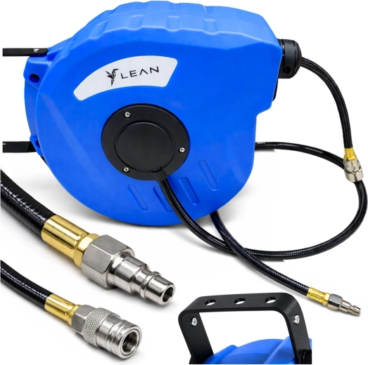 Automatyczny zwijacz do pneumatycznego węża 10 m, 8×12 mm, 24 bar