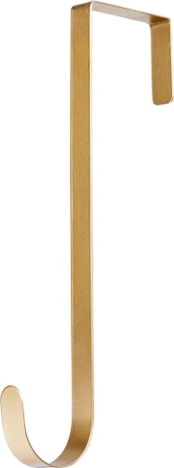 Złoty metalowy wieszak na wieniec 30 cm