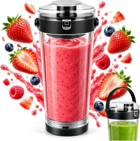 Zapasowy pojemnik do przenośnego blendera Zortiva ShakeWave 600 ml