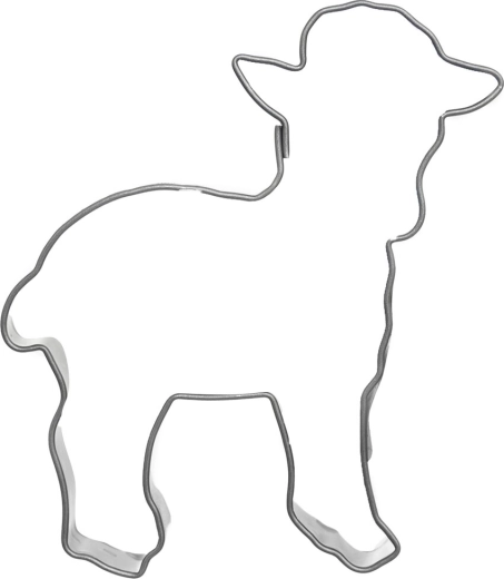 Nierdzewna foremka do ciastek – owieczka