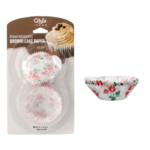 Zestaw 60 papierowych foremek 90 mm do muffinek i cupcakes