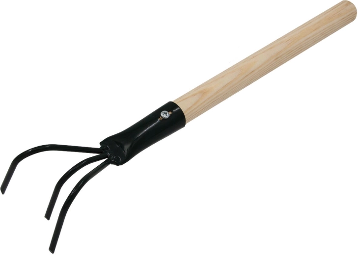 Spulchniacz PROFI z 3 zębami i trzonkiem 27 cm