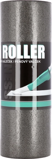 Piankowy wałek do masażu HMS 45 cm, szary