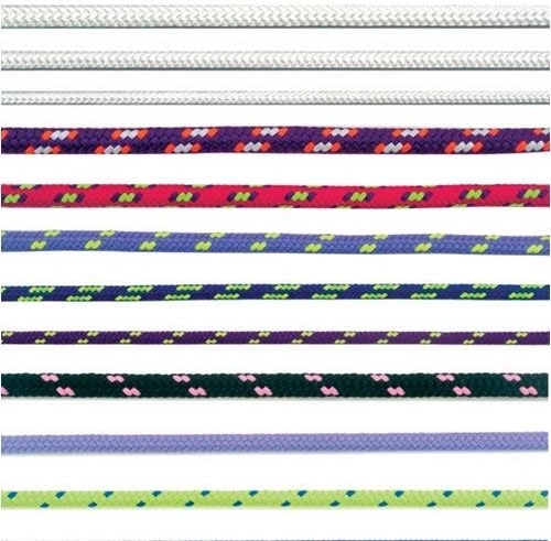 Pleciona lina poliestrowa z rdzeniem 4 mm, kolorowa, 200 m