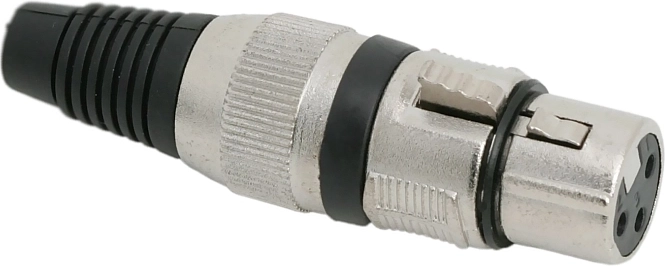 Trójbiegunowe gniazdo XLR