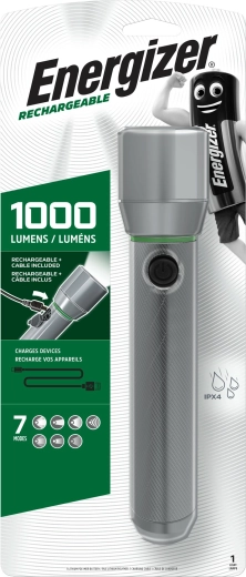 Energizer Vision HD Metal Rechargeable – ładowana latarka ręczna