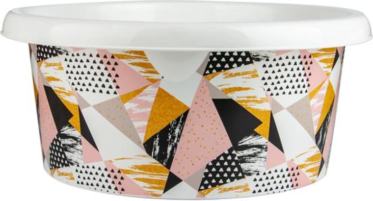 Plastowa miednica z dekorem 12 l, różne motywy