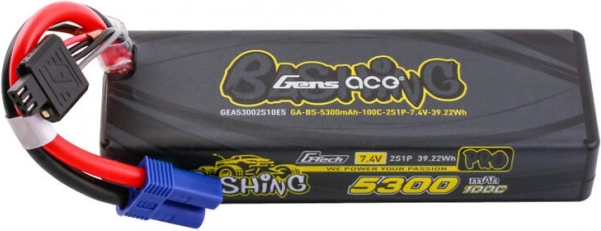 Gens Ace G-Tech akumulator LiPo 5300 mAh 7,4 V 100C 2S z wtykiem EC5
