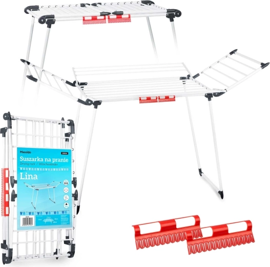 Składany stojący suszarka na pranie MASSIDO Lina 22 m