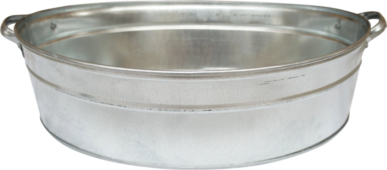 Ocynkowany owalny pojemnik 27 l