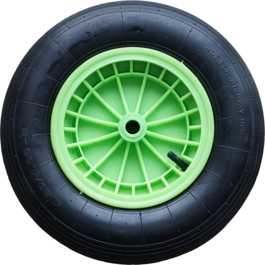 dmuchane koło jasnozielone