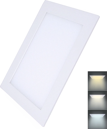 Solight mini panel LED CCT do podwieszanego sufitu kwadratowy 24 W