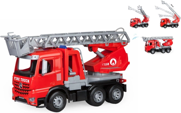 LENA Worxx wóz strażacki Mercedes-Benz Arocs z armatką wodną
