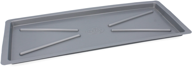 Taca ociekowa pod suszarkę do naczyń 80 cm, srebrna