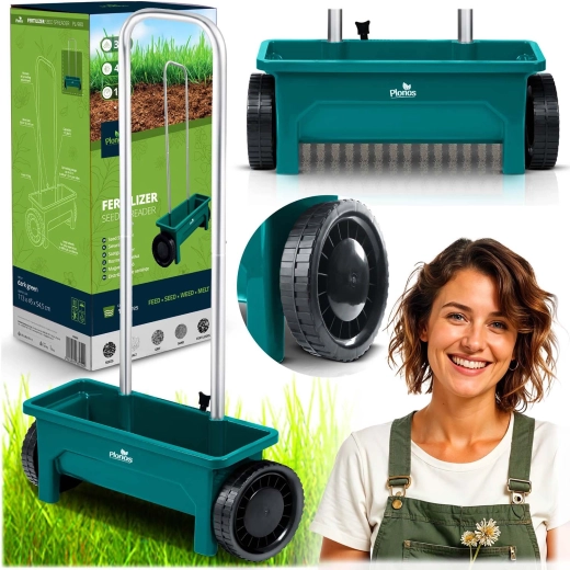 Ręczny rozsiewacz nasion i nawozów 12 l PLONOS