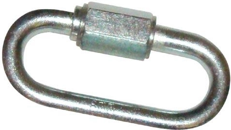 Stalowy łącznik M9 z nakrętką tulejową, 83 × 37 mm (10 szt.)