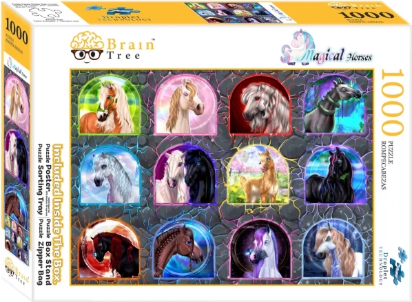 Puzzle Magiczne konie 1000 elementów