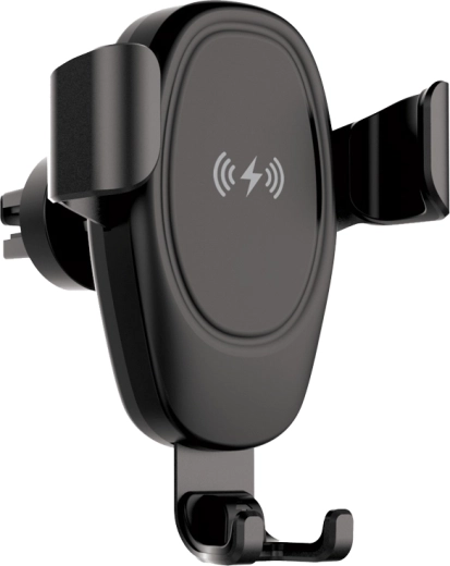 Setty IUS-01 indukcyjny uchwyt na telefon do auta, czarny