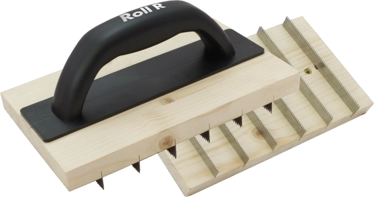 Skrobak do tynków, drobnoziarnisty 210 × 125 mm