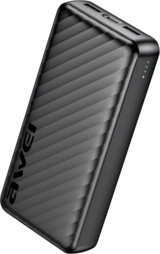Awei powerbank 20000 mAh p6k pro 2× usb-a/usbc - 1 szt.