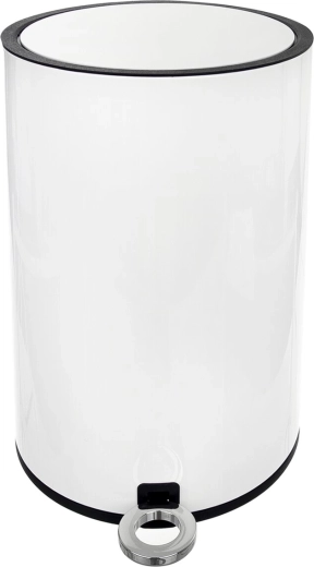 Kosz na śmieci z pedałem White 12 l