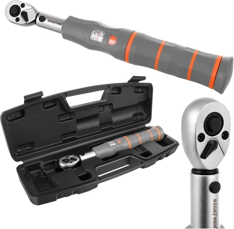 Klucz dynamometryczny 1/4" 2–26 Nm BIGSTREN z grzechotką i certyfikatem kalibracji
