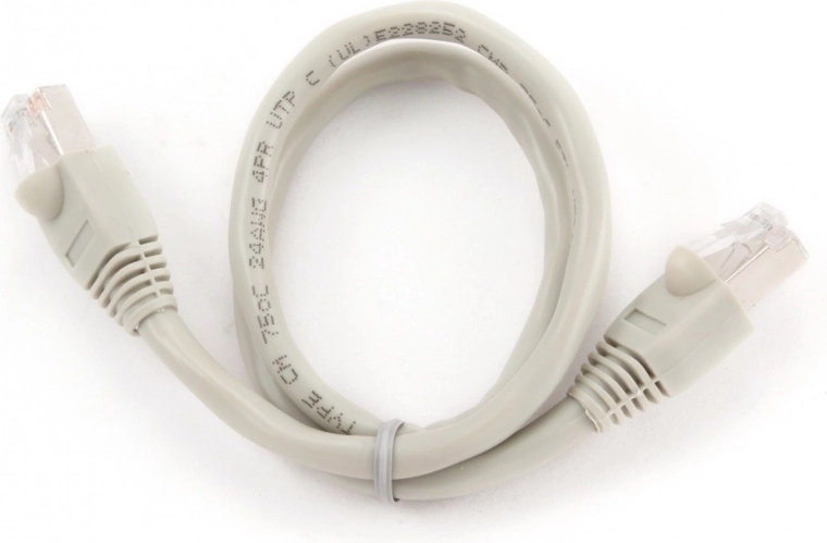 Kabel patch UTP Cat6 0,5 m szary