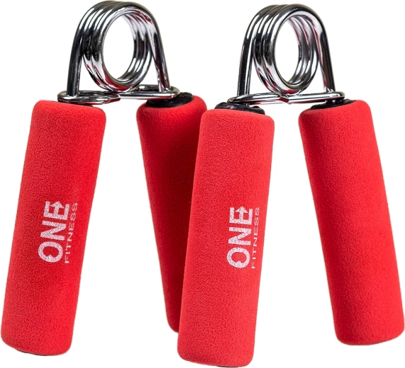 Ściskacz do rąk ONE FITNESS z piankowymi uchwytami, 2 szt.