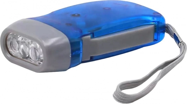 Zd42a dynamo 3led kinetyczna latarka