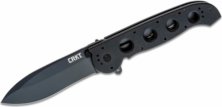 CRKT M21-04G czarny taktyczny nóż składany 9,8 cm, G10