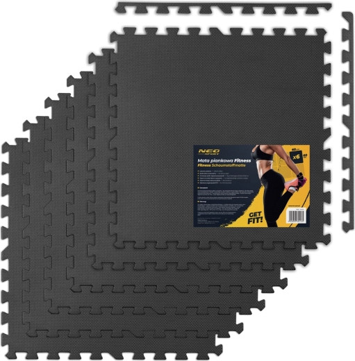 Piankowa mata fitness PUZZLE 180 × 120 cm Neo-Sport